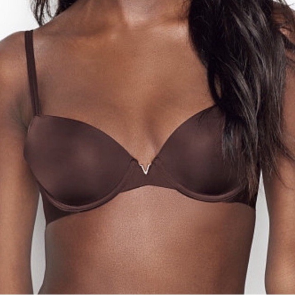 New Victoria’s Secret brown smooth lined Demi bra 32DDD​